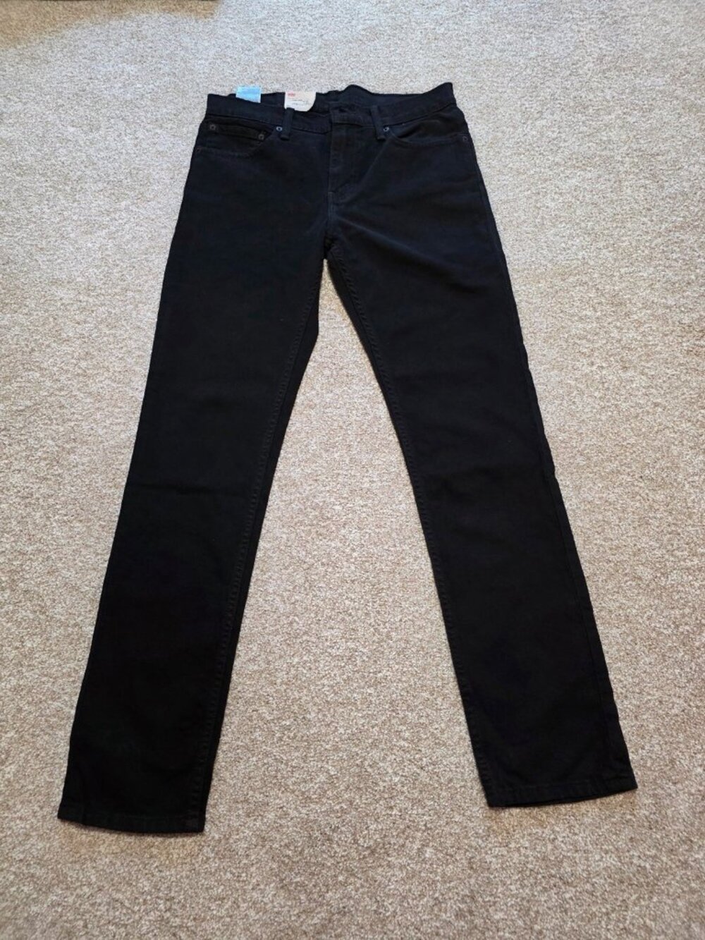 Levi's 511 Slim Fit Black Denim Jeans Men’s Size 32X32